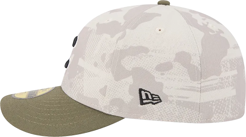Chicago Cubs 2025 Armed Forces Day New Era Camo 59FIFTY Fitted Hat