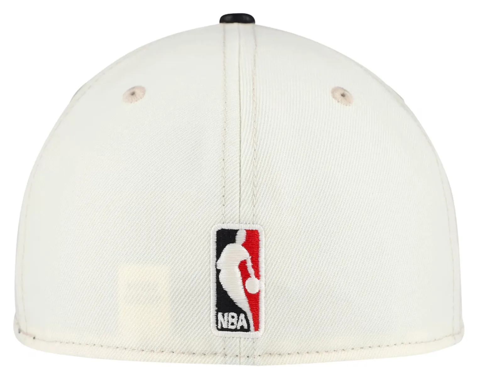 Chicago Cubs Cooperstown Collection Cream/Black Leather Visor New Era 59FIFTY Fitted Hat