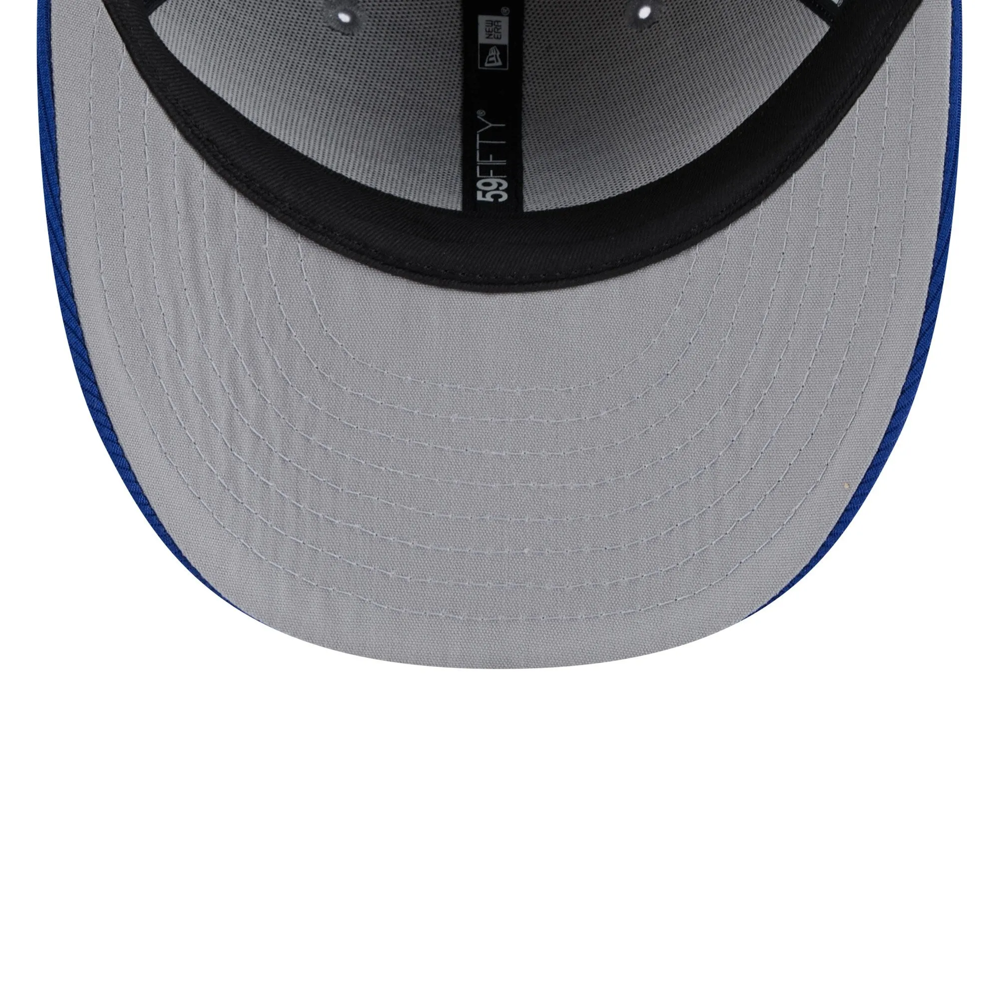 Chicago Cubs New Era 2025 MLB Batting Practice Graphite/Royal Low Profile 59FIFTY Fitted Hat