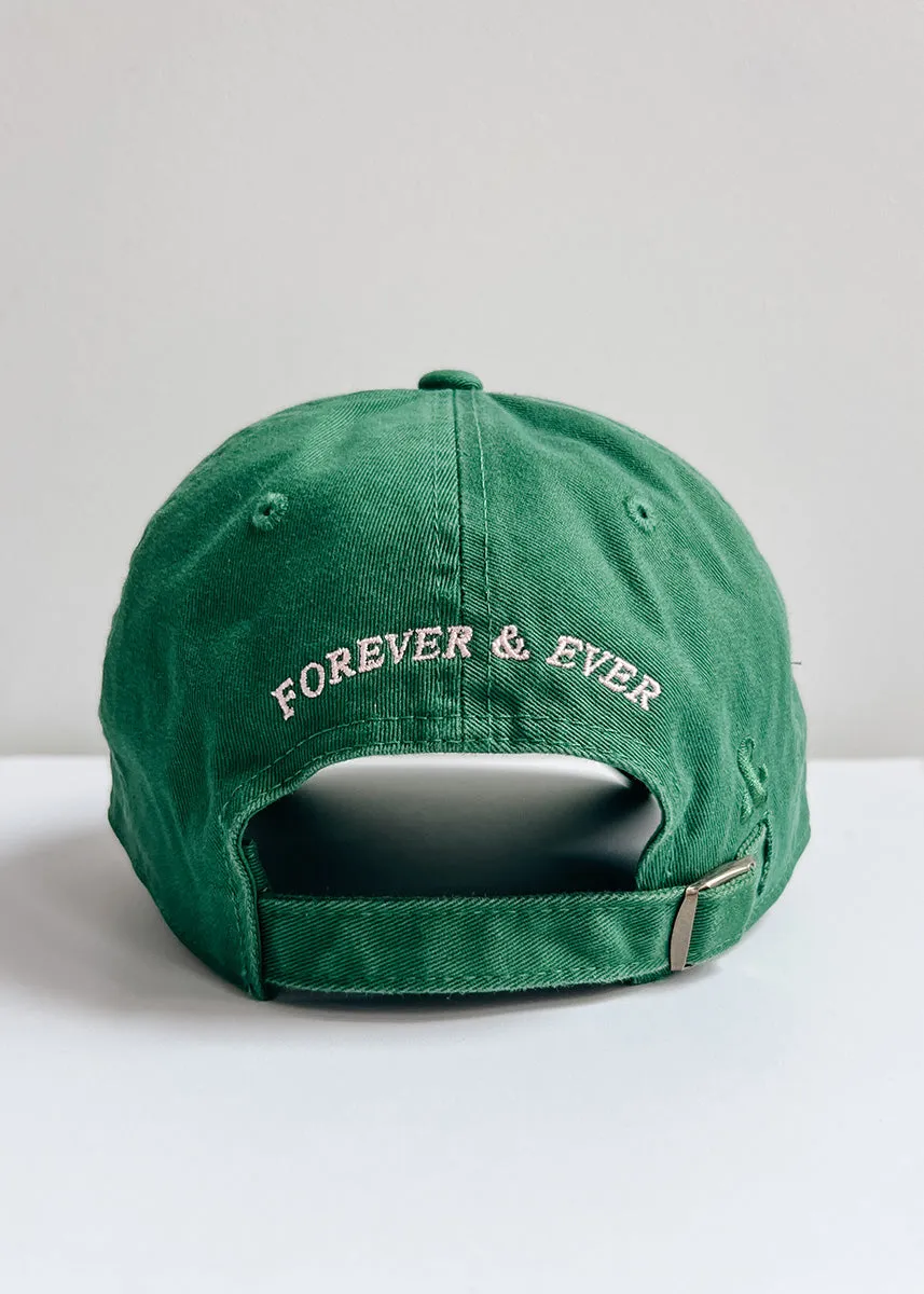 Chicago. Dad Hat - Green & Pink