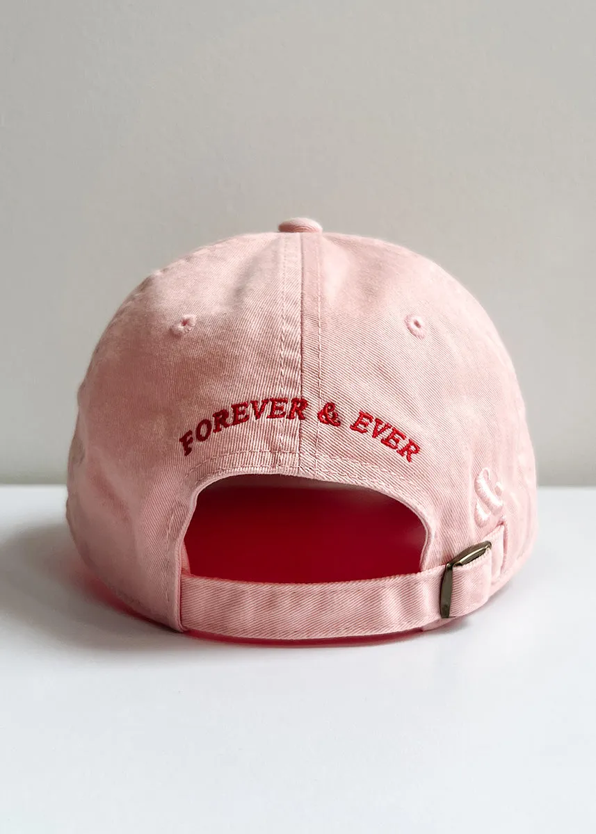 Chicago. Dad Hat - Pink & Red