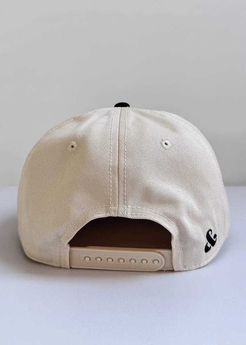 Chicago Puff Baseball Cap - Black