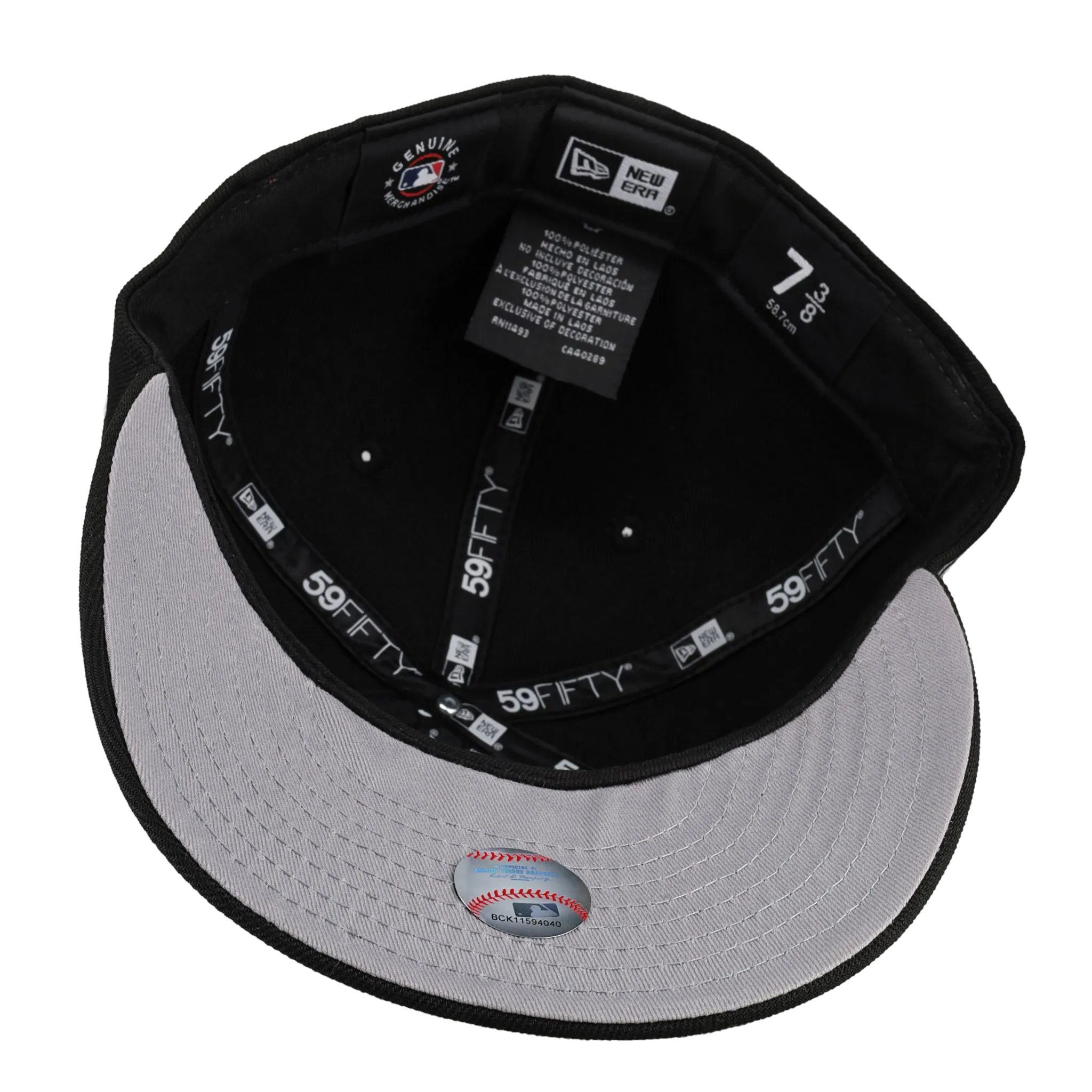 Chicago White Sox 2003 All Star Game Black/White Basic 59Fifty Fitted Hat