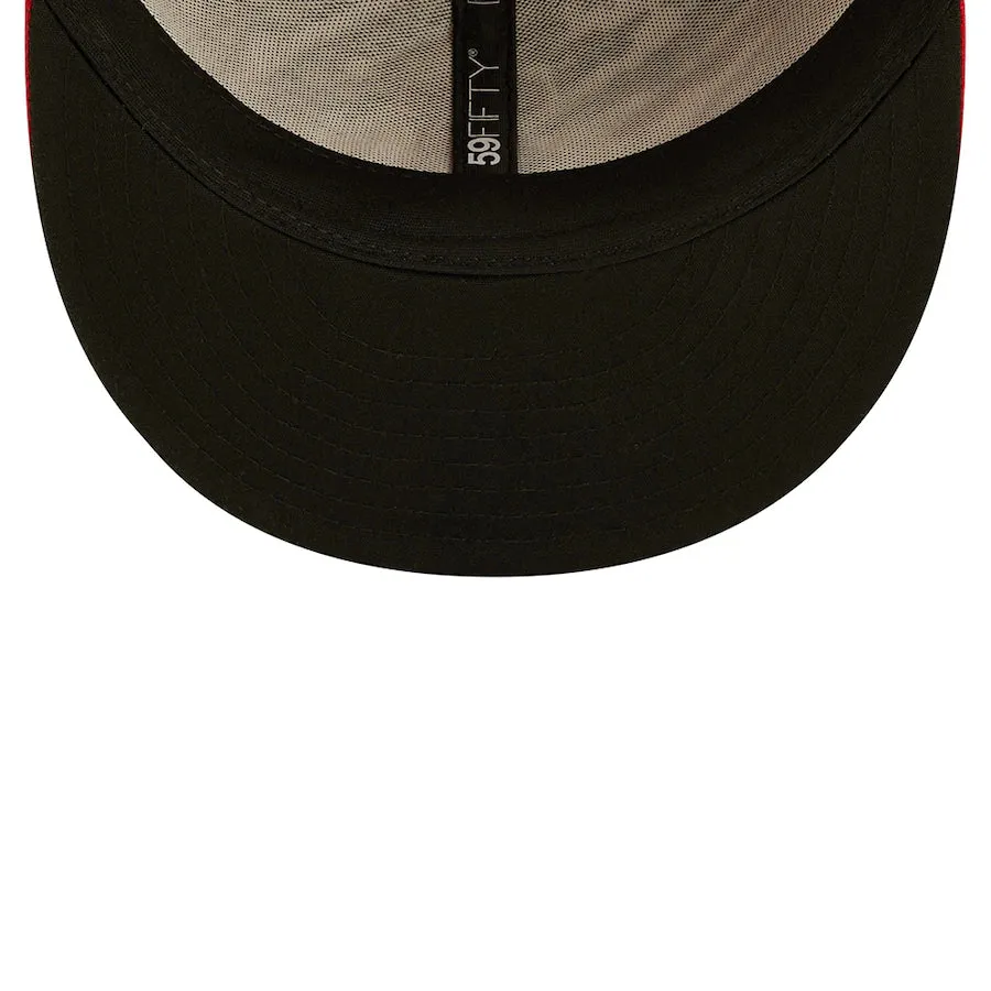 Chicago White Sox 2022 4th of July Stars and Stripes Authentic Collection Red 59FIFTY Fitted Hat