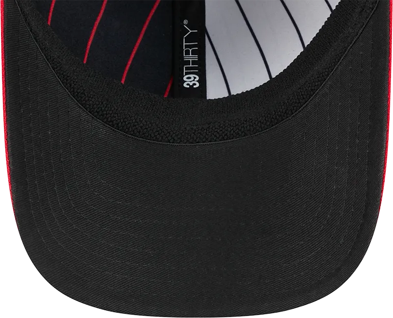 Chicago White Sox 2025 City Connect Alternate Black/Red New Era 39THIRTY Flex Fit Hat