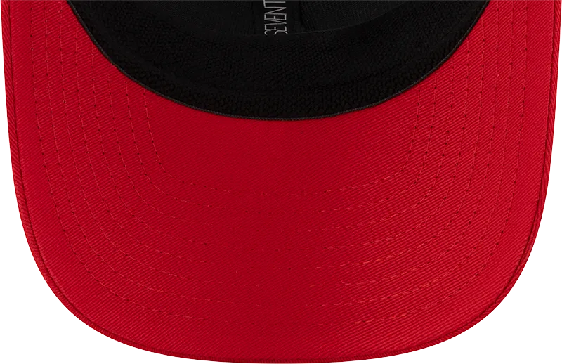Chicago White Sox City Connect Red/White Center Patch 9SEVENTY Trucker Adjustable Hat