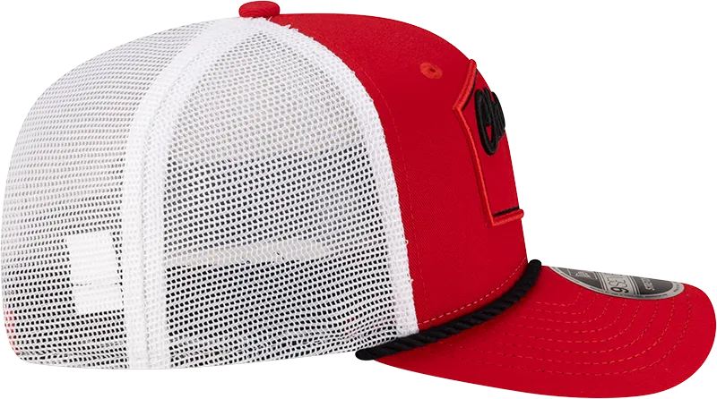 Chicago White Sox City Connect Red/White Center Patch 9SEVENTY Trucker Adjustable Hat