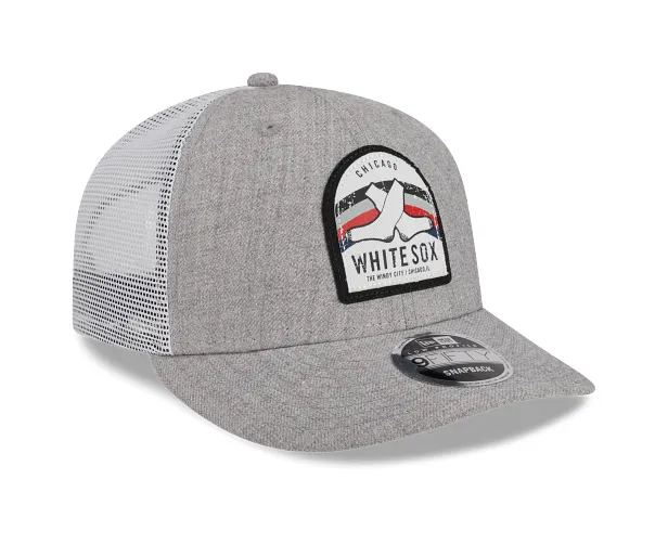 Chicago White Sox Cooperstown Collection New Era Trucker 9FIFTY Low Profile Adjustable Snapback Hat