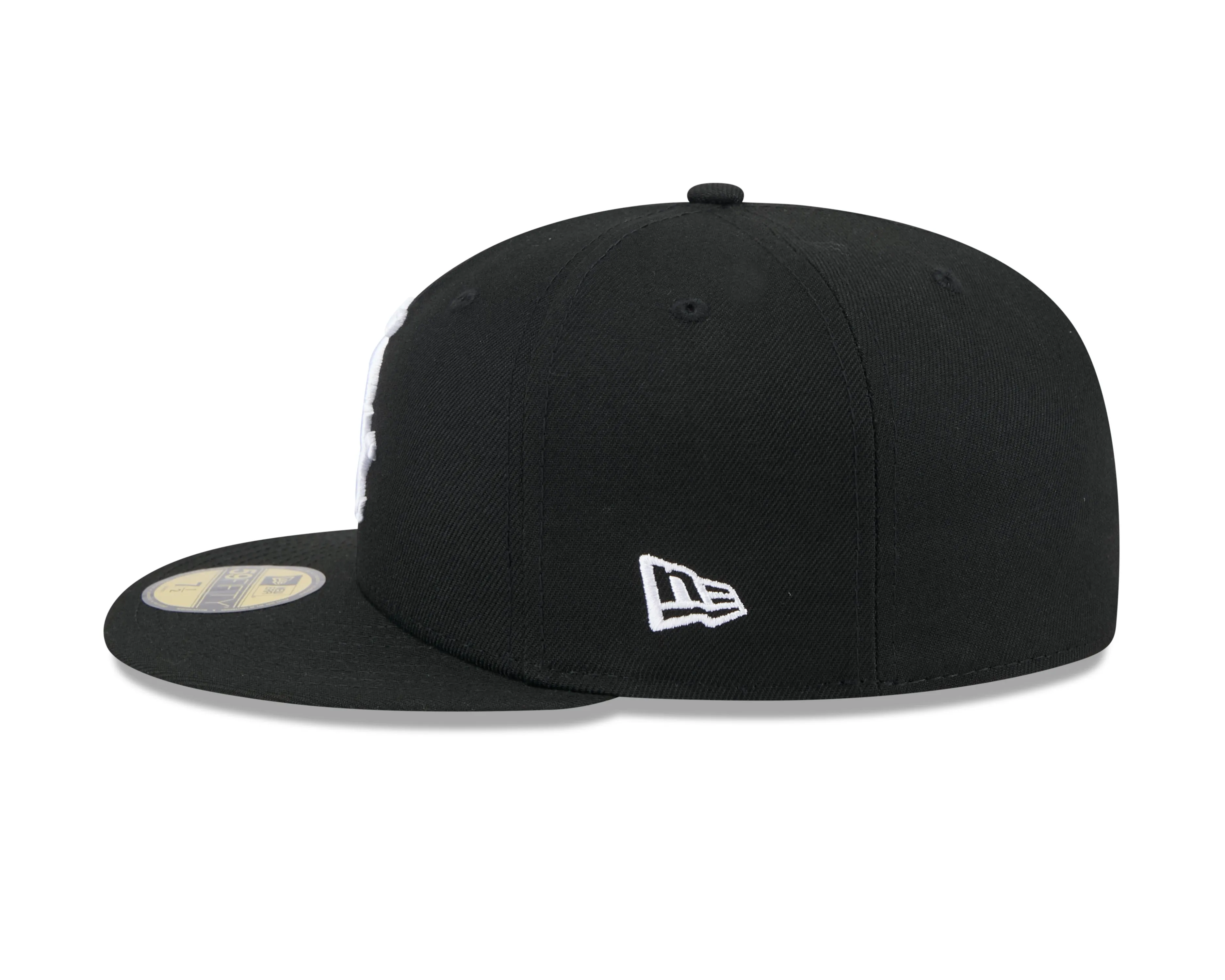Chicago White Sox Jackie Robinson Day 25 New Era Black Game Authentic Collection On-Field 59FIFTY Fitted Hat