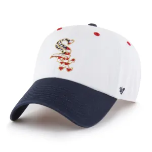 CHICAGO WHITE SOX PATRIOTIC FLAG FILL '47 CLEAN UP