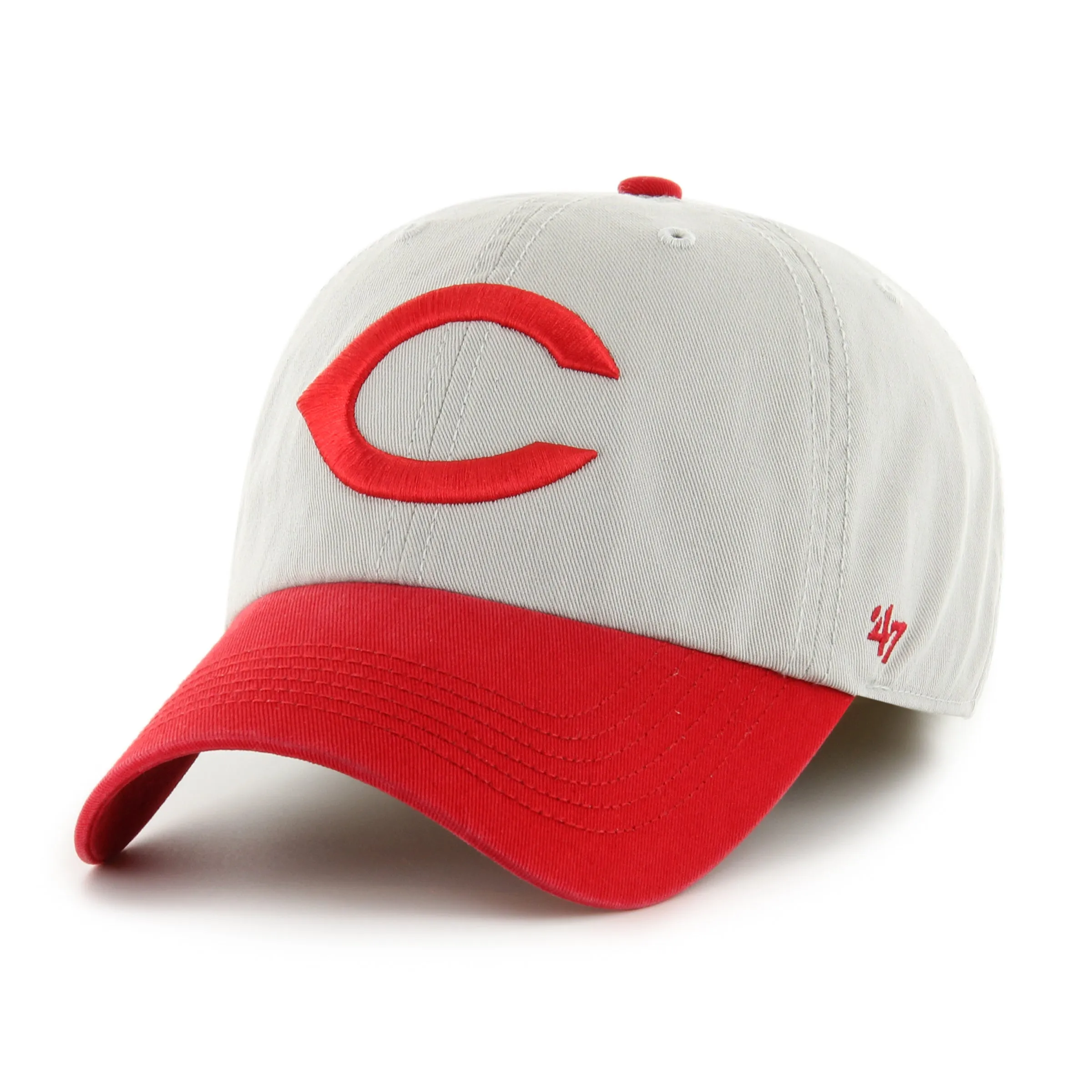 CINCINNATI REDS COOPERSTOWN WORLD SERIES SURE SHOT CLASSIC TWO TONE '47 FRANCHISE