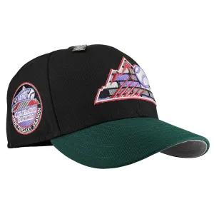 Colorado Rockies 10 years Bricks Metallic Black/Green 59Fifty Fitted Hat