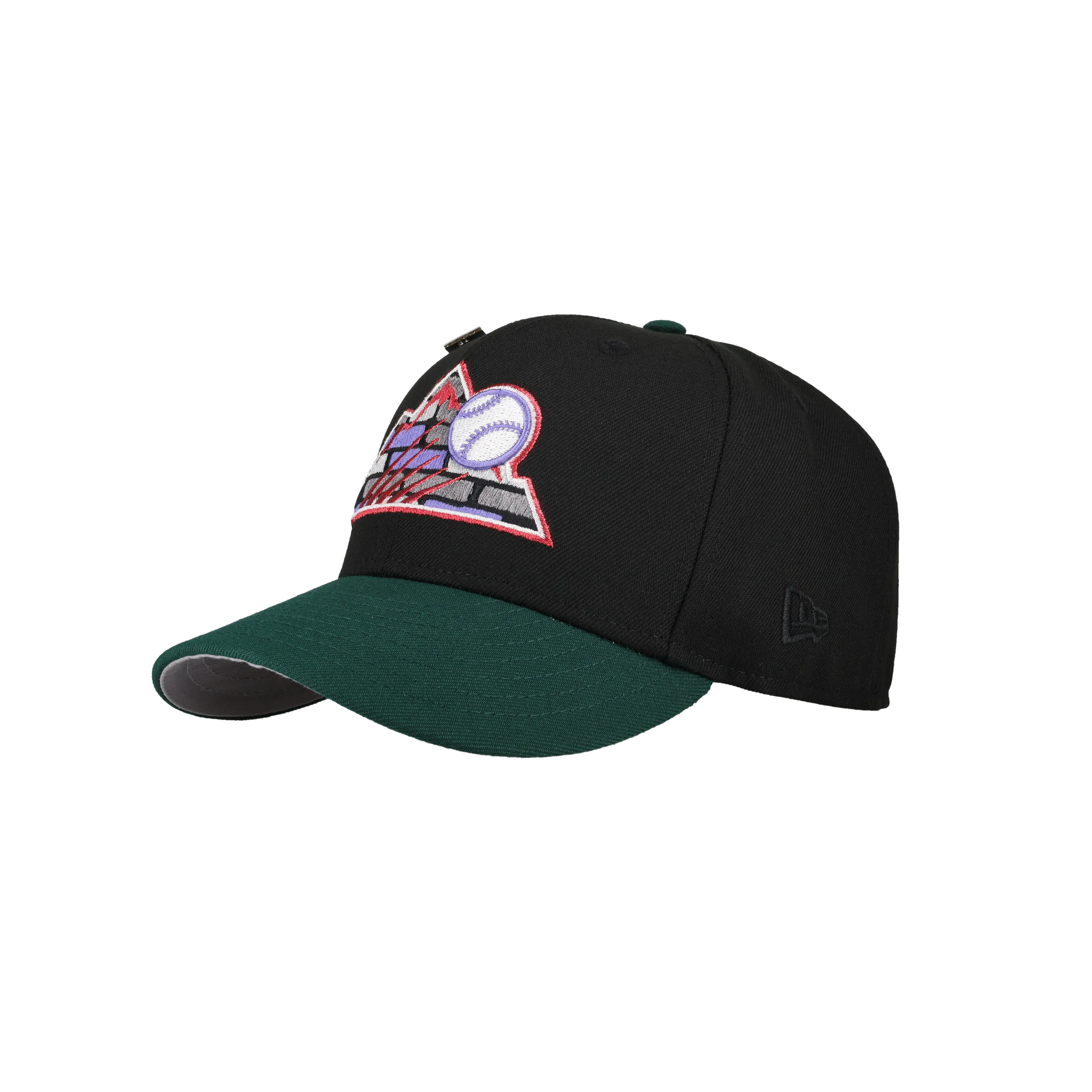 Colorado Rockies 10 years Bricks Metallic Black/Green 59Fifty Fitted Hat