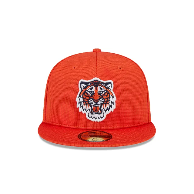 Detroit Tigers New Era Orange 2025 Spring Training 59FIFTY Fitted Hat
