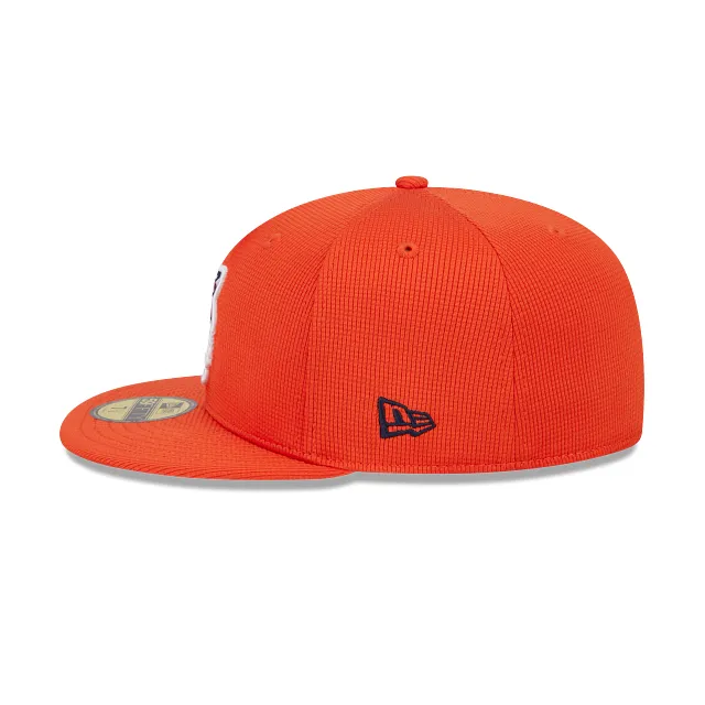 Detroit Tigers New Era Orange 2025 Spring Training 59FIFTY Fitted Hat