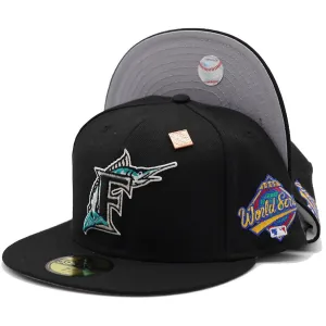Florida Marlins Basics 1997 World Series Patch Fitted Hat