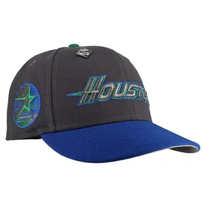 Houston Astros Graphite/Blue/Pewter Metallic 35 years 59Fifty Fitted Hat