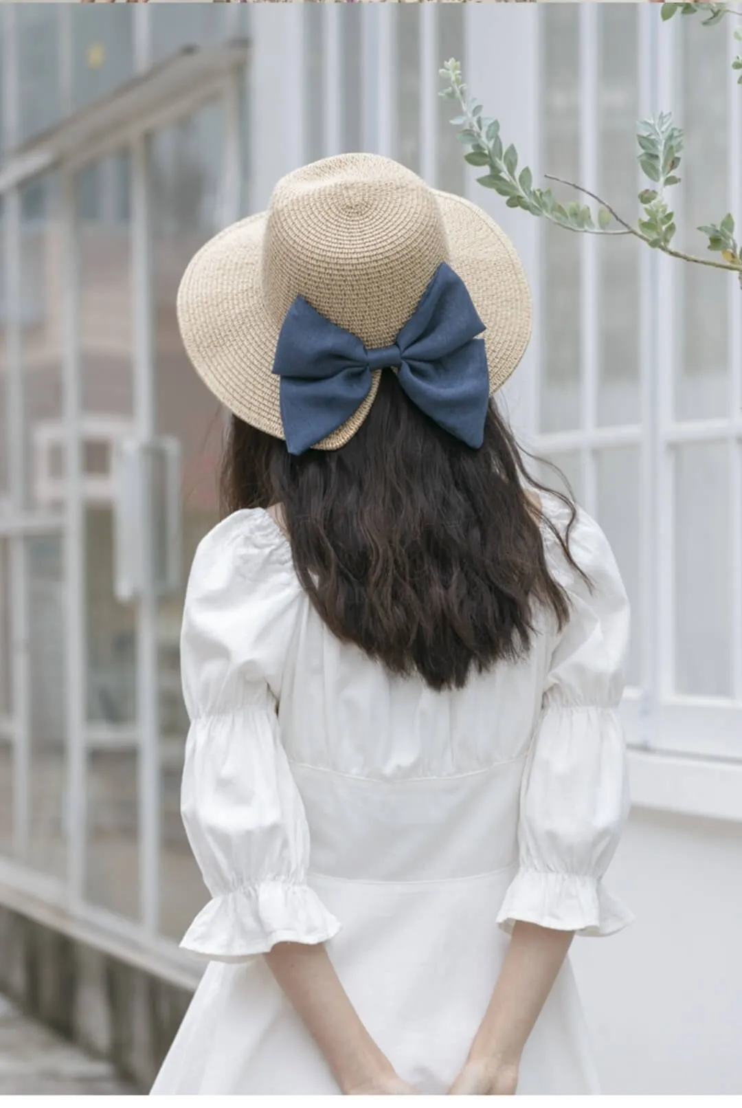 Kawatani UV Sencut Serials Straw Hat with 99% UV Protection For Women