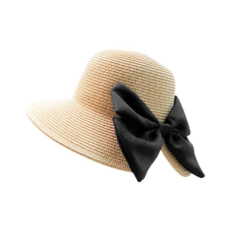 Kawatani UV Sencut Serials Straw Hat with 99% UV Protection For Women