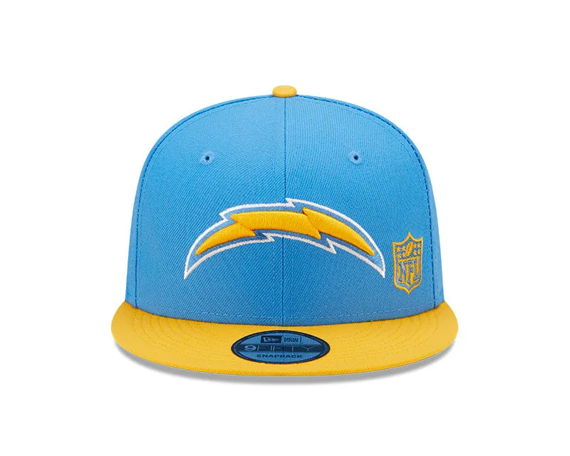 Los Angeles Chargers New Era 2 Tone League Flawless 9FIFTY Snapback Hat