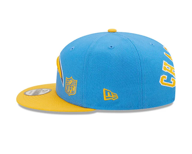 Los Angeles Chargers New Era 2 Tone League Flawless 9FIFTY Snapback Hat