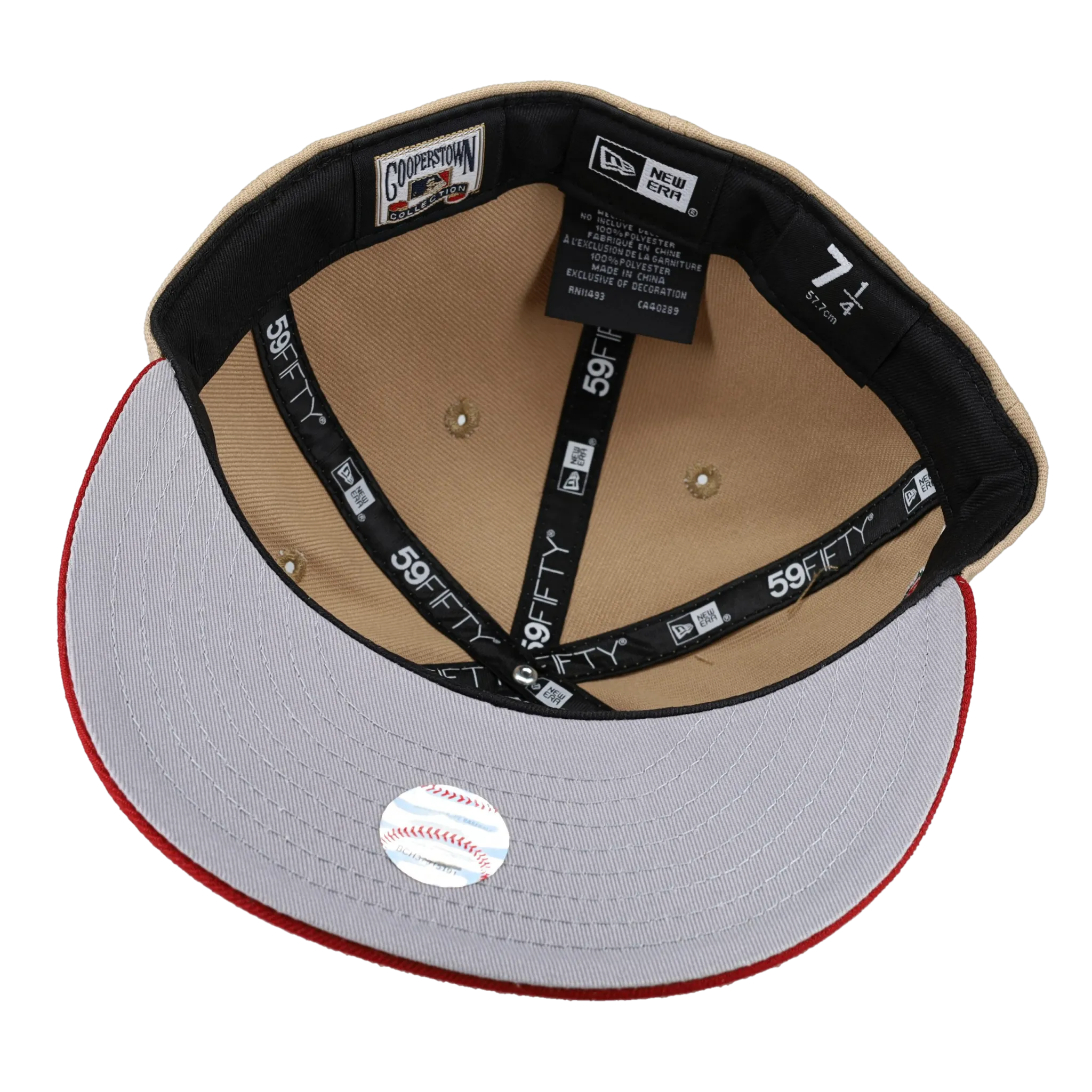 Los Angeles Dodgers 2023 Christmas Collection 60th Anniversary Fitted Hat