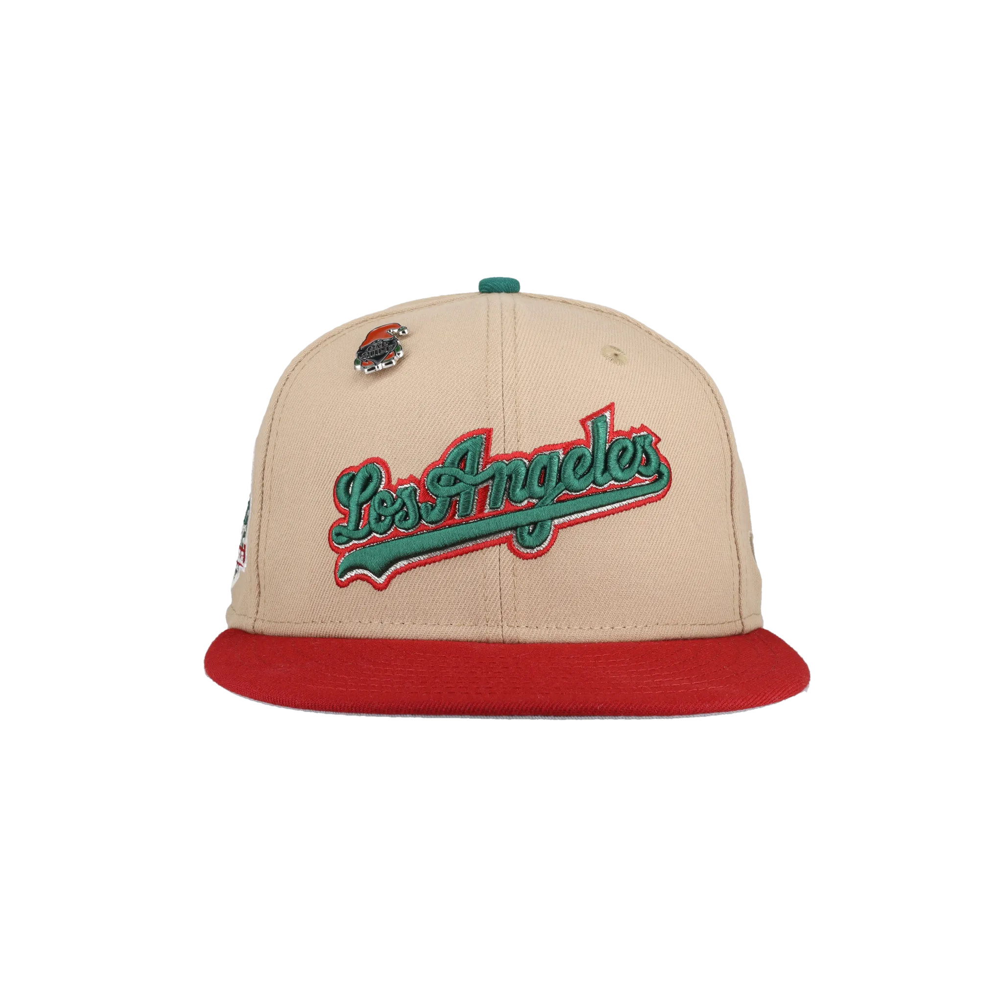 Los Angeles Dodgers 2023 Christmas Collection 60th Anniversary Fitted Hat