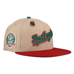 Los Angeles Dodgers 2023 Christmas Collection 60th Anniversary Fitted Hat