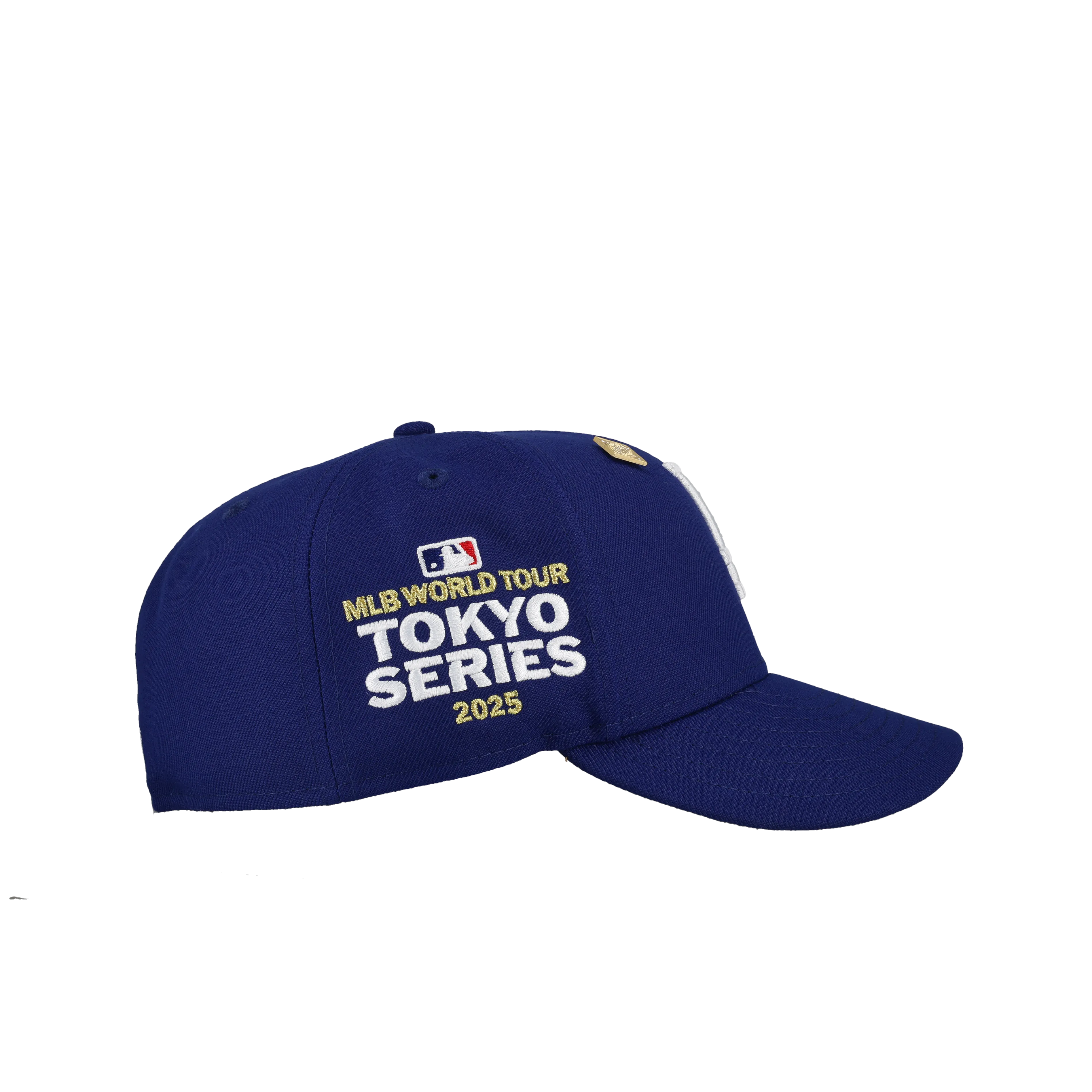 Los Angeles Dodgers 2025 Tokyo Series West Coast Metallic 59Fifty Fitted Hat