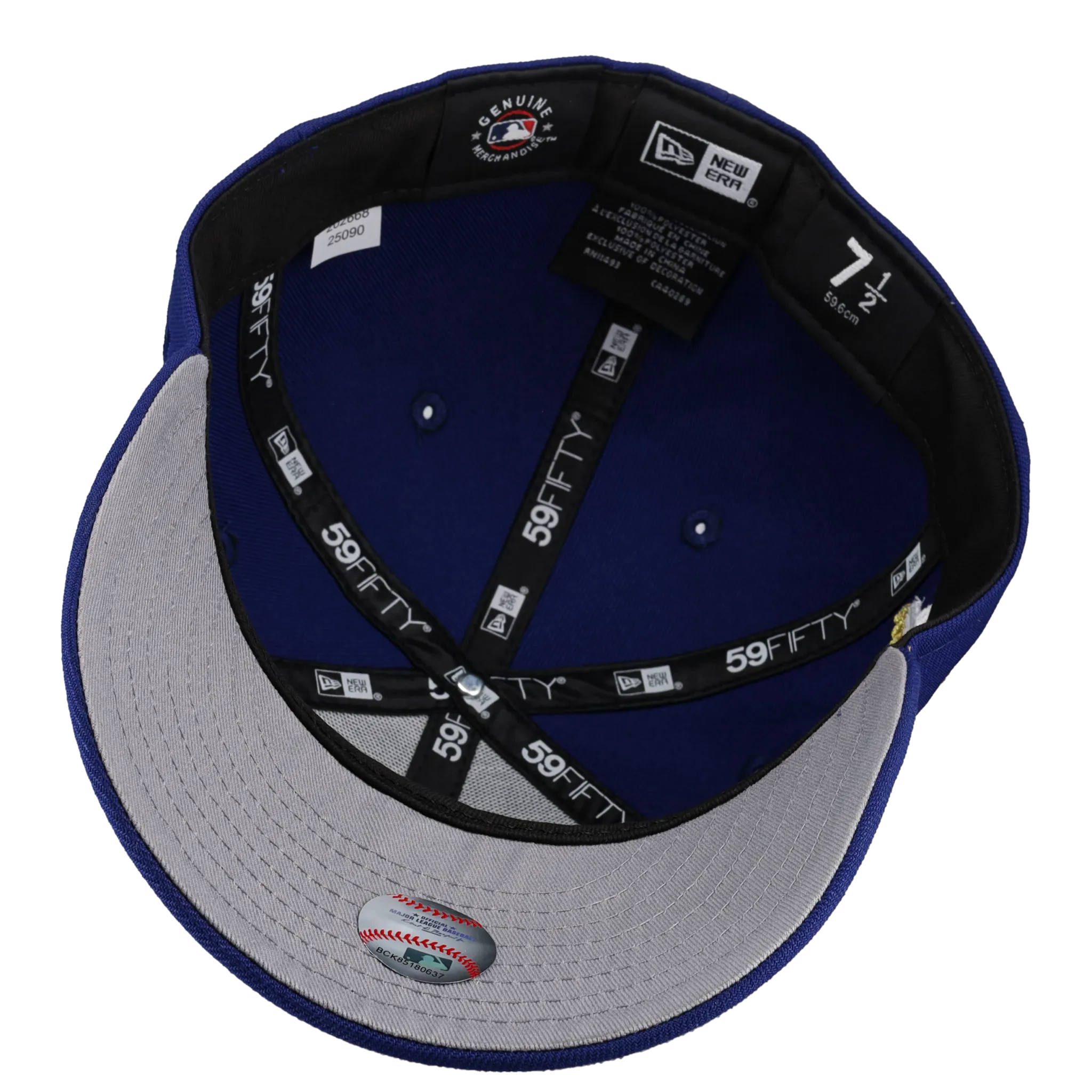 Los Angeles Dodgers 2025 Tokyo Series West Coast Metallic 59Fifty Fitted Hat