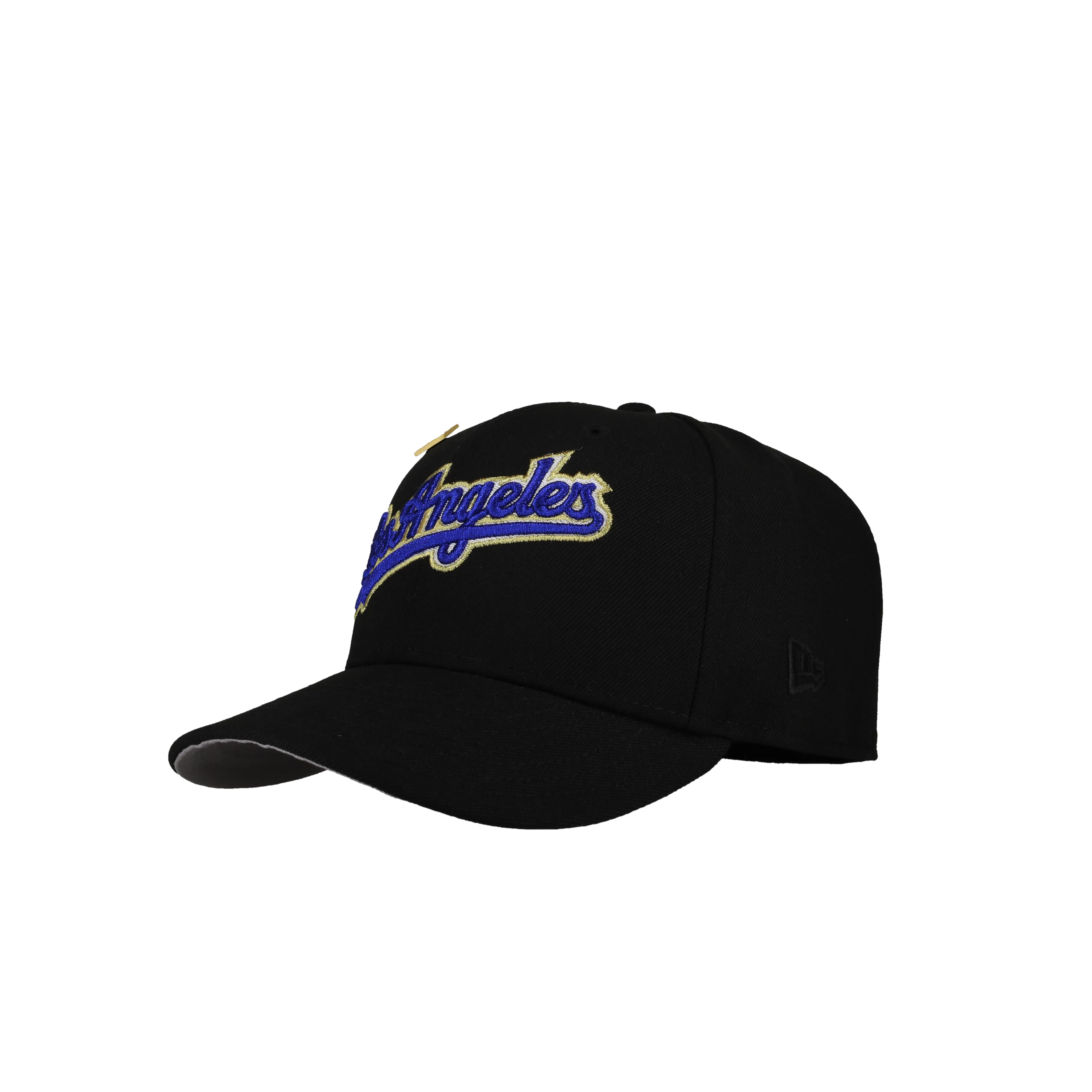 Los Angeles Dodgers 40th Anniversary Black Dome Metallic Script 59Fifty Fitted Hat