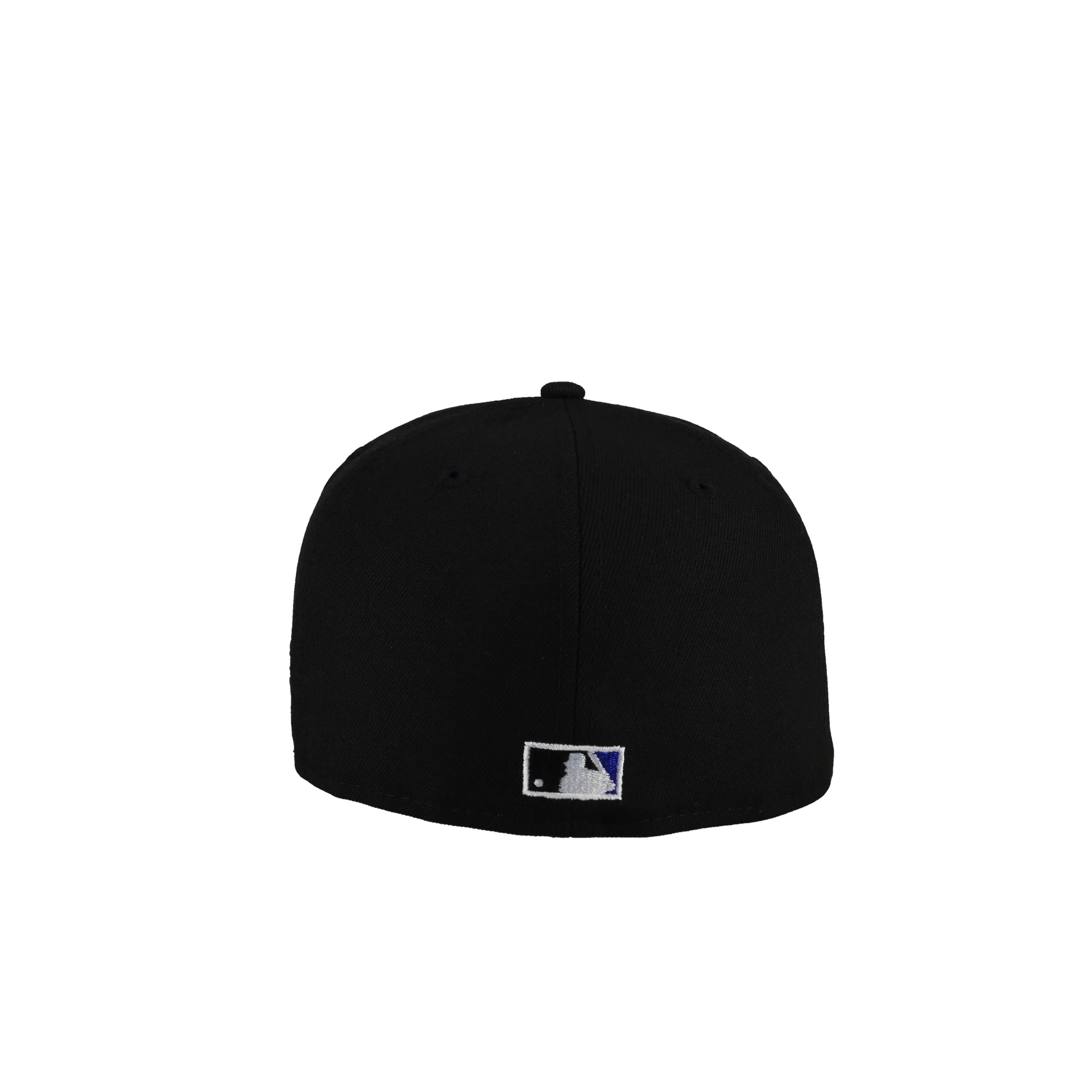 Los Angeles Dodgers 40th Anniversary Black Dome Metallic Script 59Fifty Fitted Hat