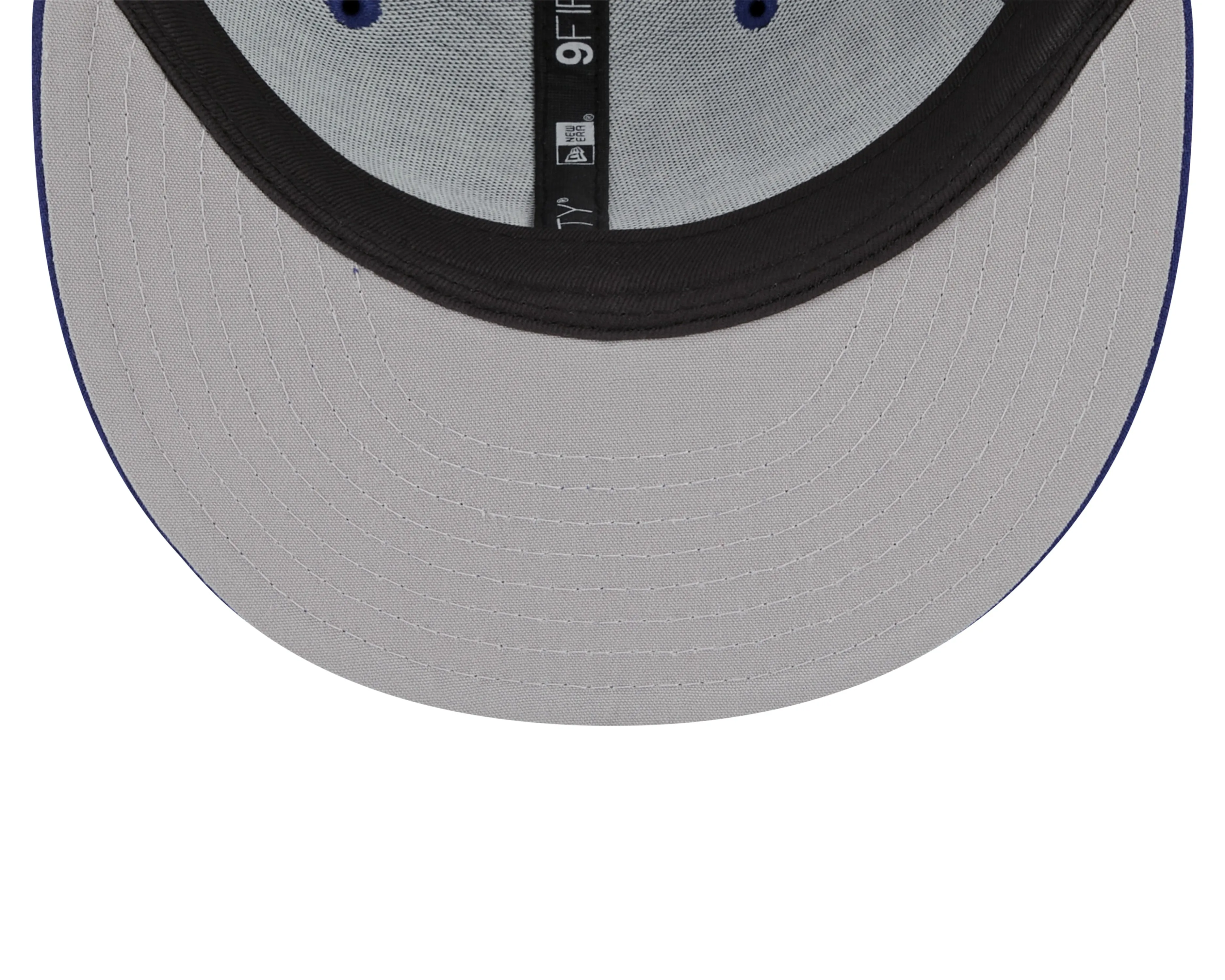 Los Angeles Dodgers New Era Blue Stacked 9FIFTY Mesh Trucker Snapback Hat