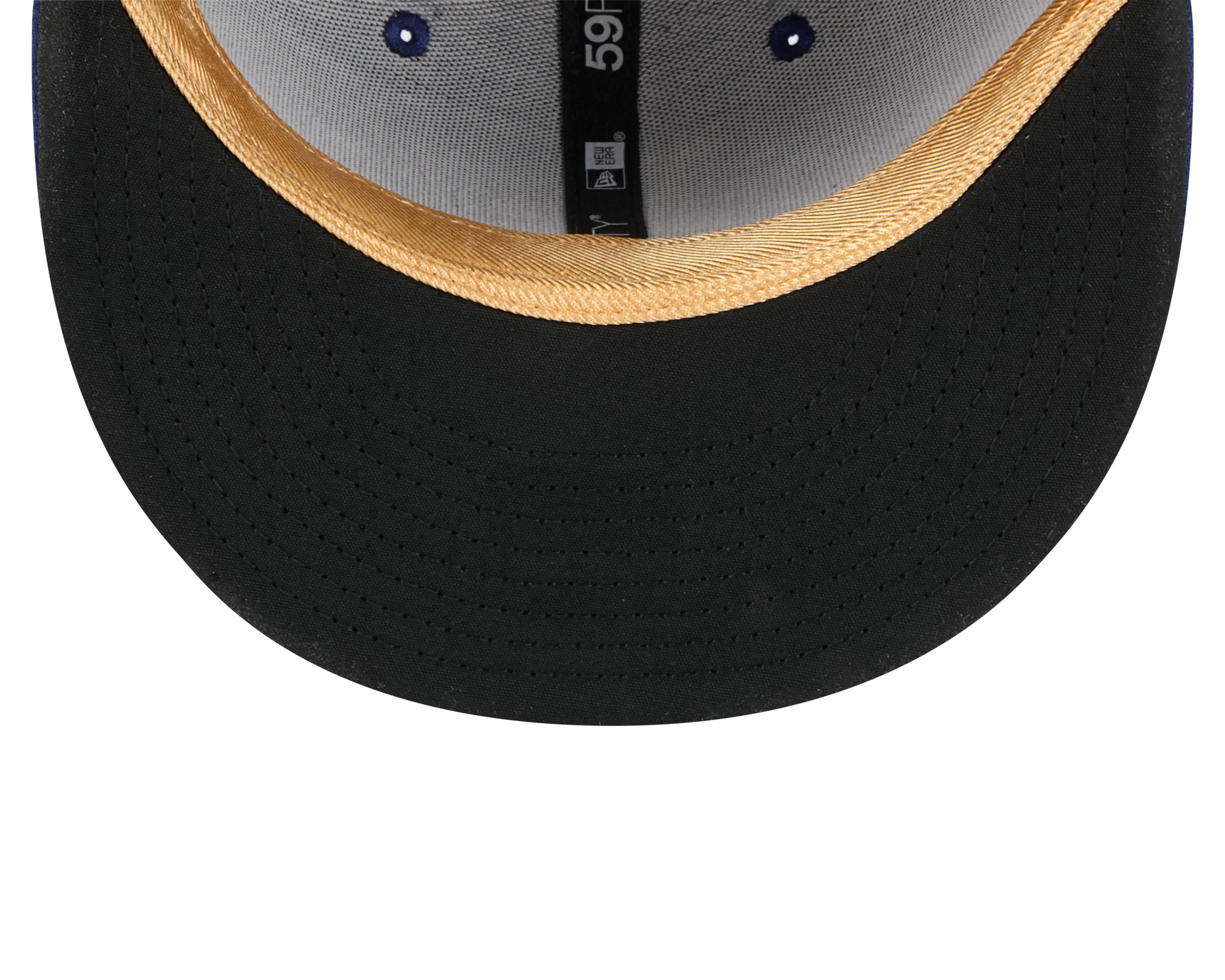 Los Angeles Dodgers New Era Royal Blue MLB Gold Champions 59FIFTY Hat