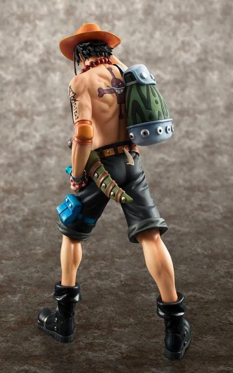 Megahouse POP Portrait of Pirate One Piece Neo-DX Portgas D. Ace (10th Limited Ver.) Statue Figure Reissue