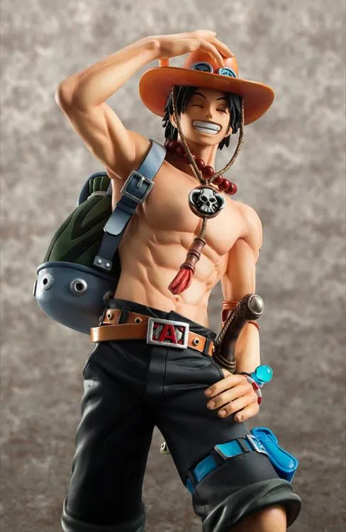 Megahouse POP Portrait of Pirate One Piece Neo-DX Portgas D. Ace (10th Limited Ver.) Statue Figure Reissue
