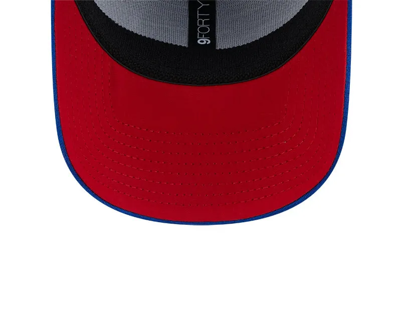 Men's Chicago Cubs New Era Royal 2024 Clubhouse 9FORTY Adjustable Hat