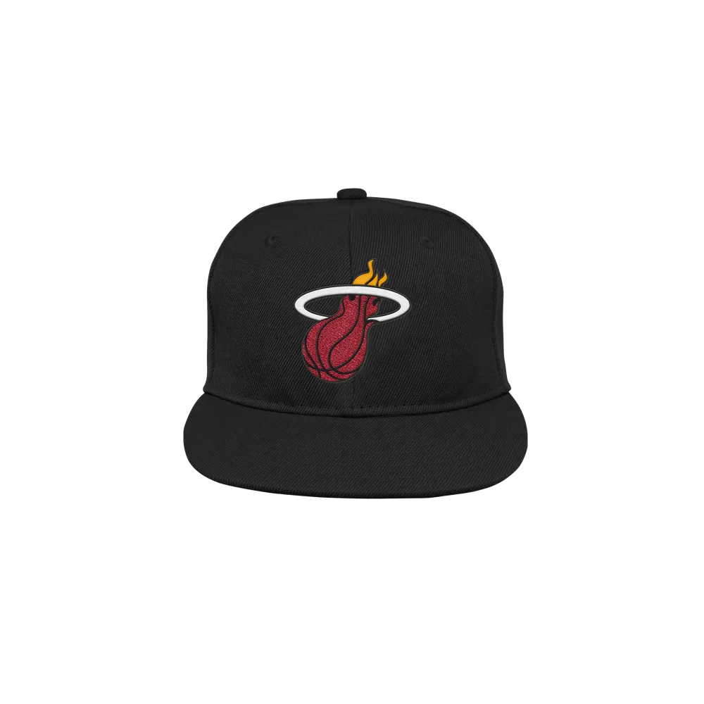 Miami HEAT Flatbrim Logo Youth Snapback