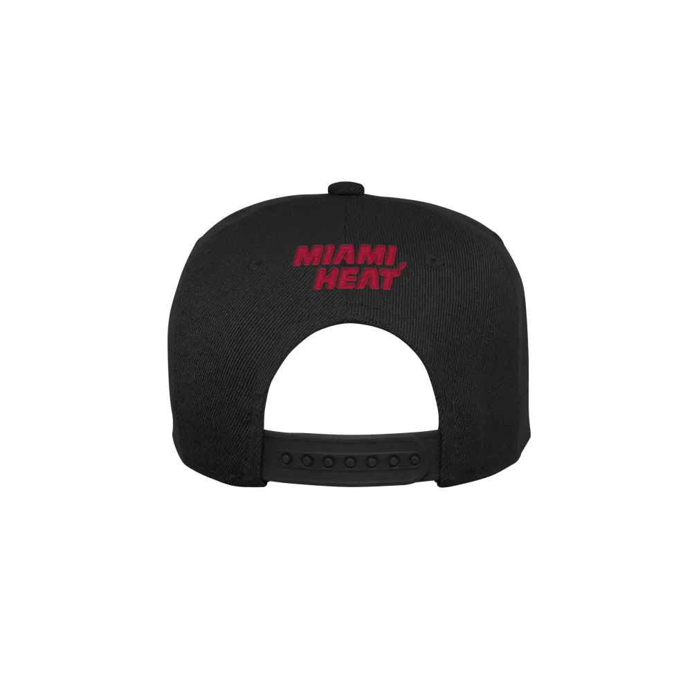 Miami HEAT Flatbrim Logo Youth Snapback