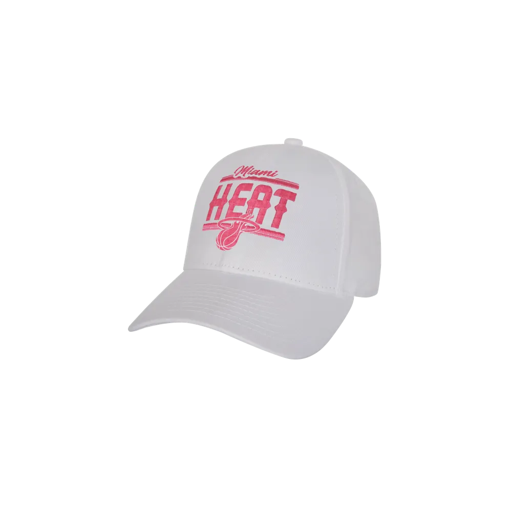 Miami HEAT Wordmark Girls Adjustable Hat