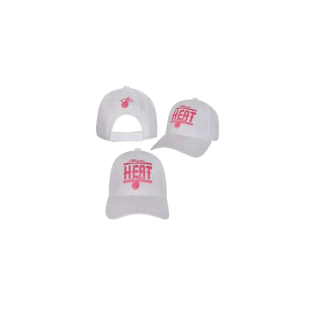 Miami HEAT Wordmark Girls Adjustable Hat