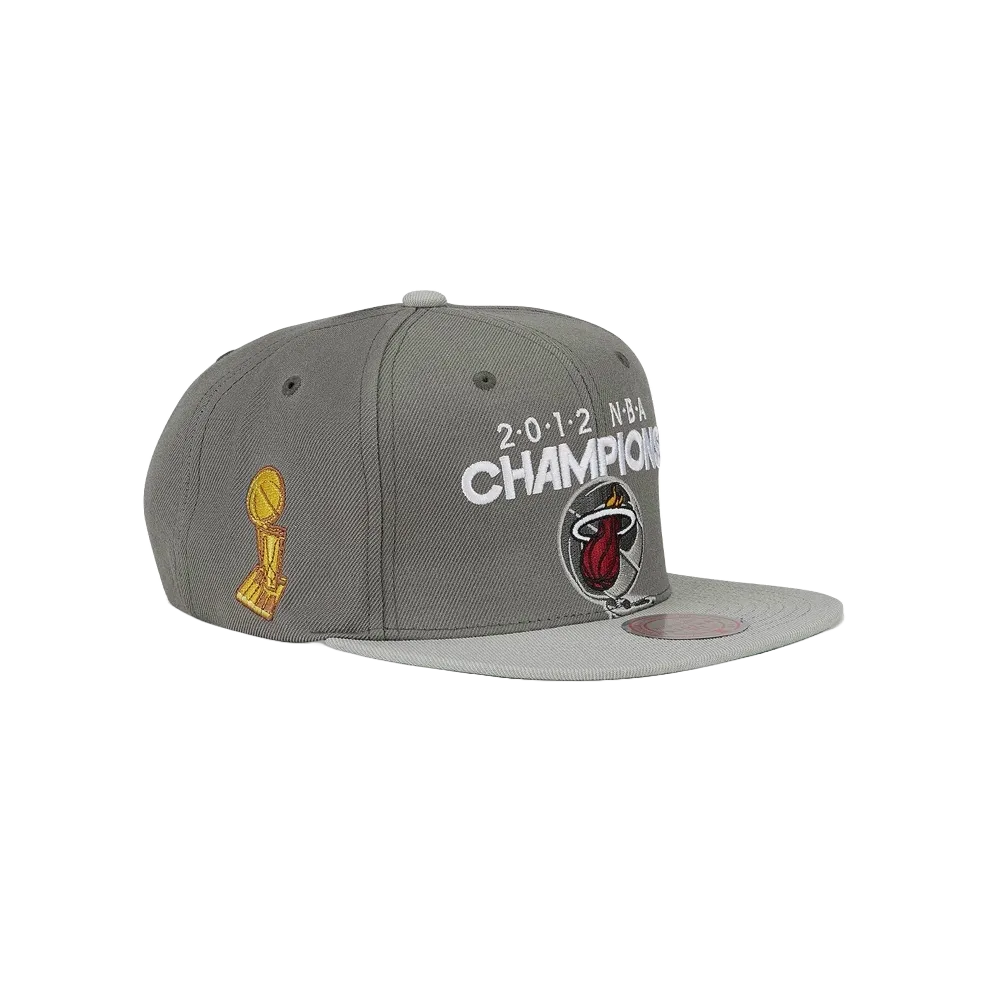 Mitchell & Ness Miami HEAT 2012 Champion Snapback