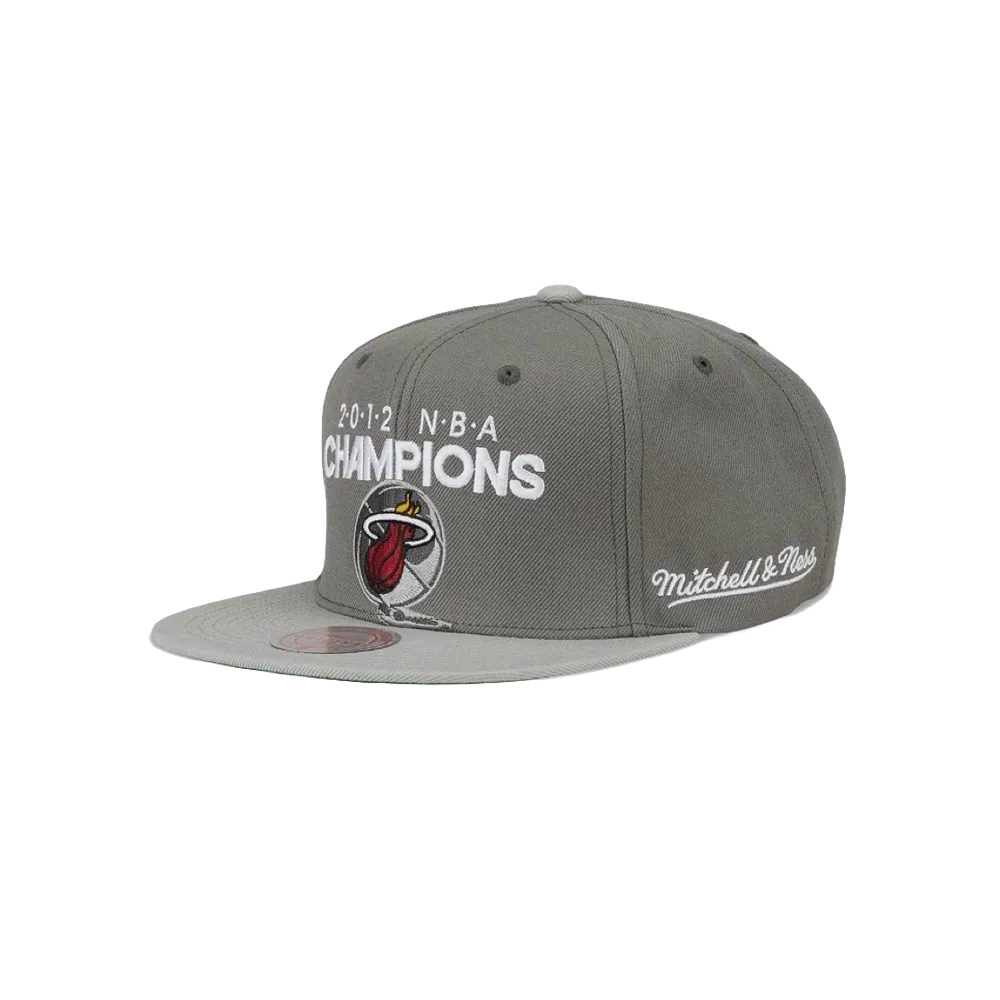 Mitchell & Ness Miami HEAT 2012 Champion Snapback