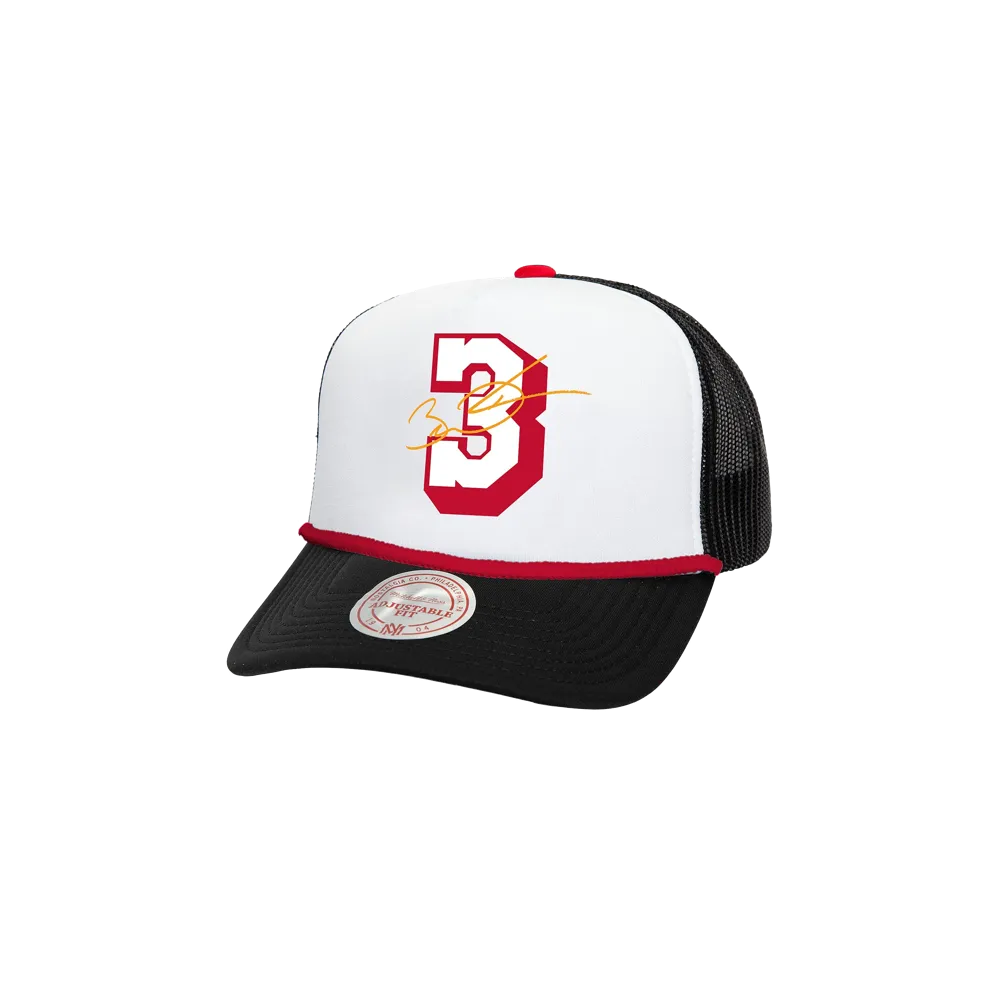 Mitchell & Ness Miami HEAT Wade Trucker Snapback