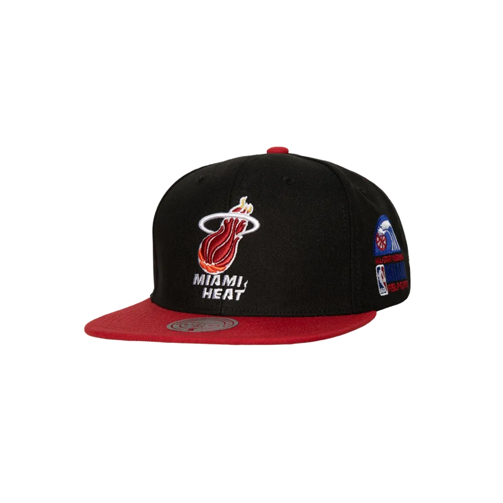 Mithcell & Ness Miami HEAT All Star Snapback