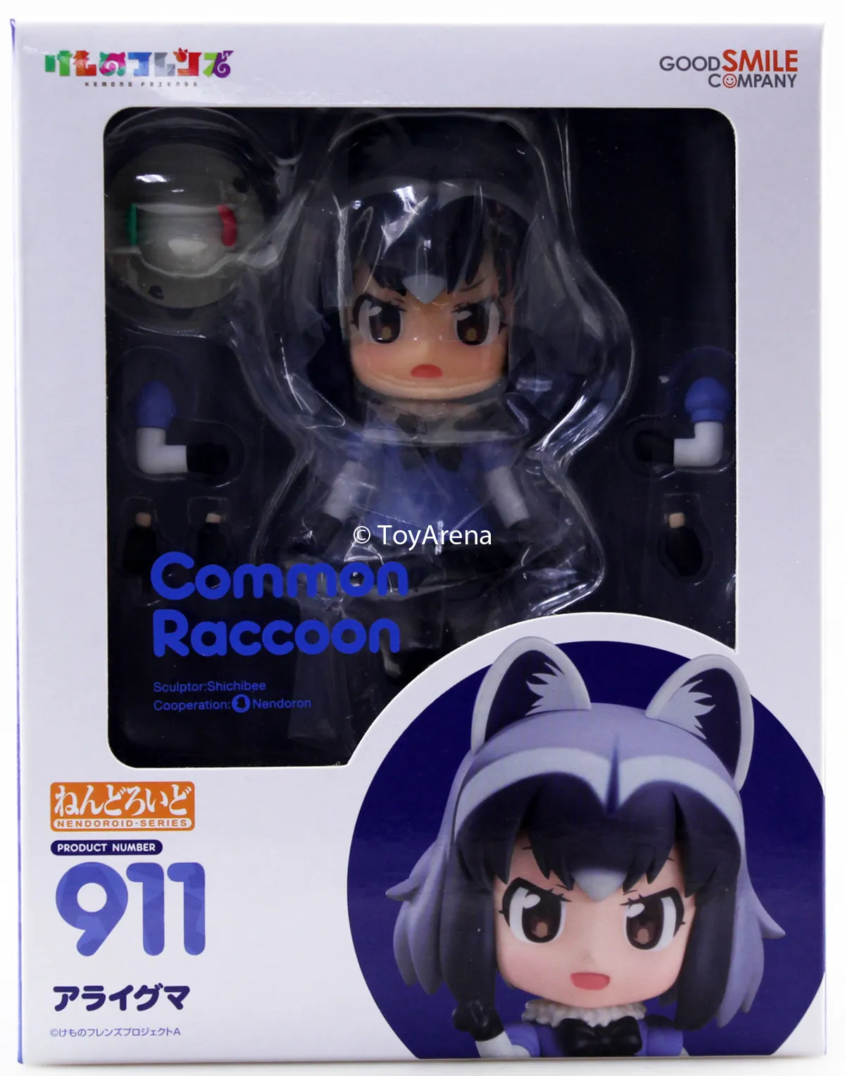 Nendoroid #911 Common Raccoon Kemono Friends