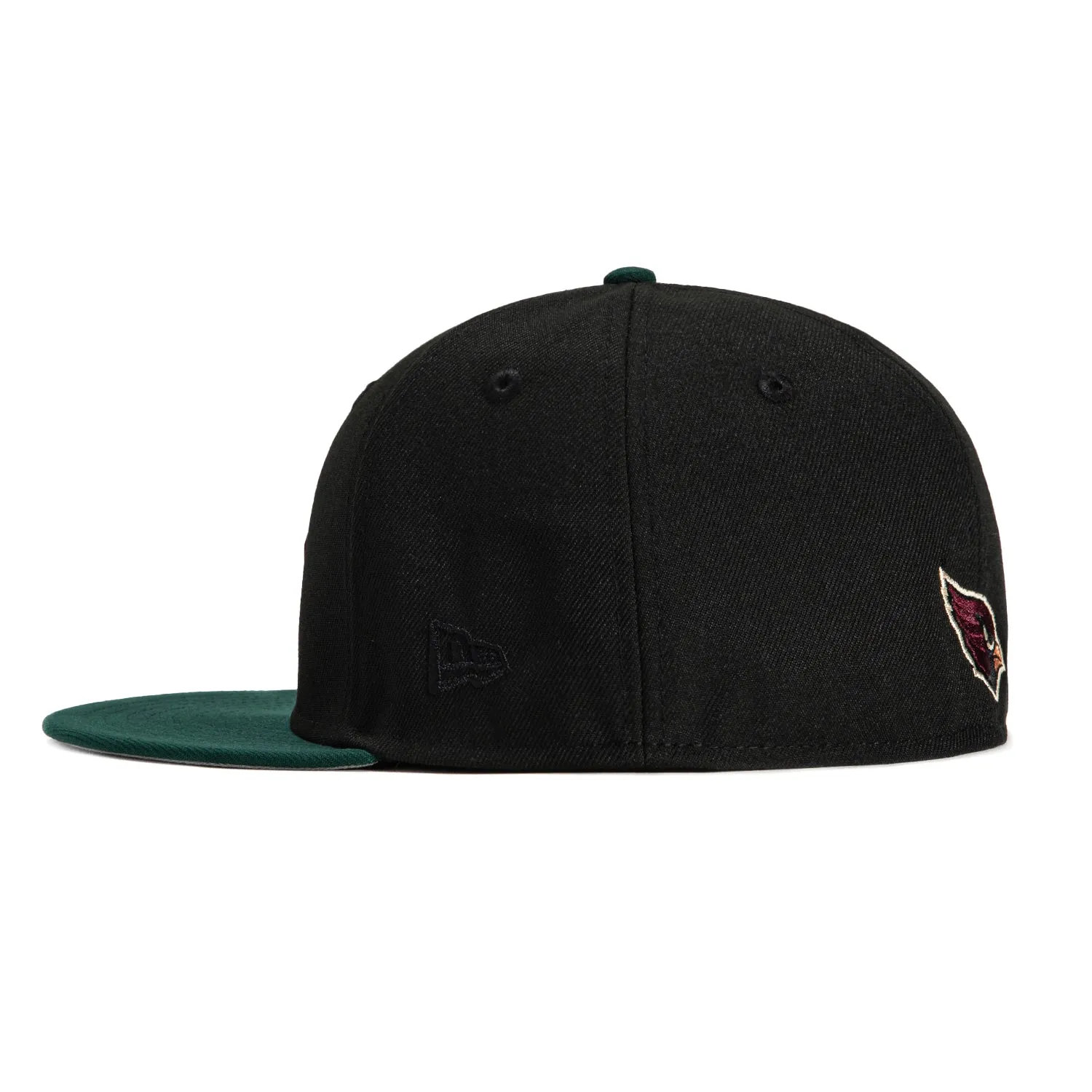 New Era 59Fifty Arizona Cardinals 1987 Draft Patch City Hat - Black. Green. Purple. Red