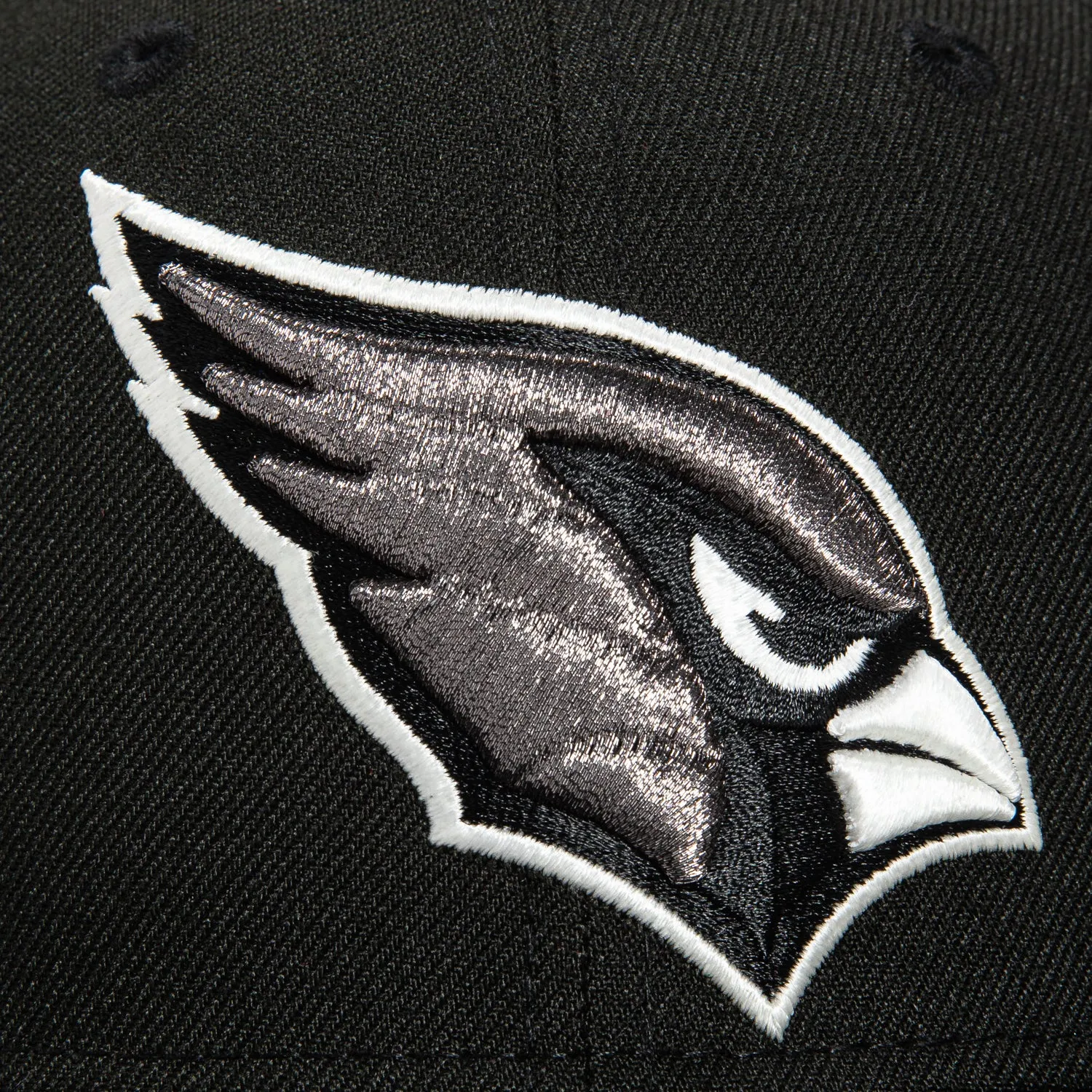 New Era 59Fifty Arizona Cardinals 1997 Draft Patch Hat - Black. White