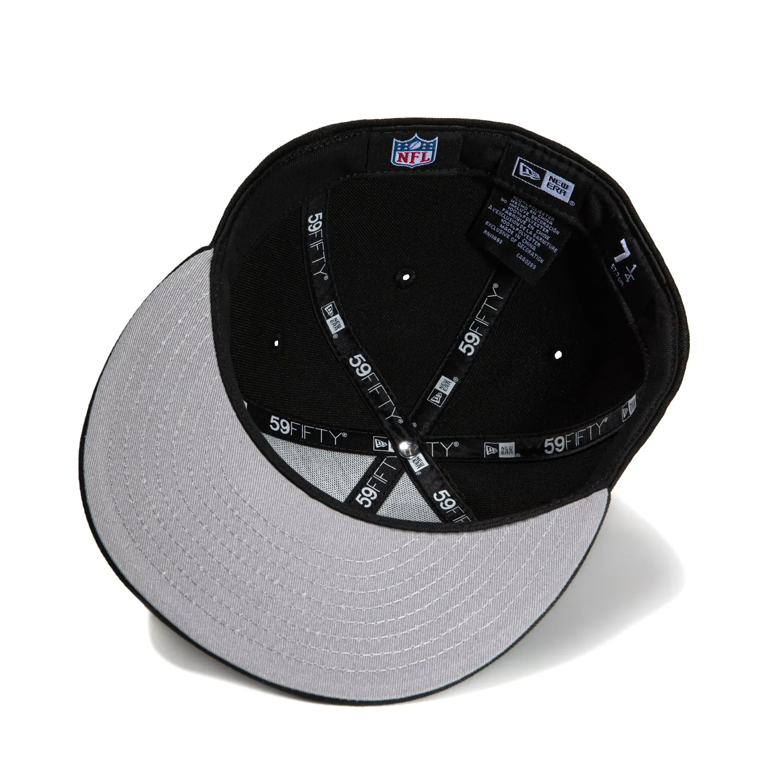 New Era 59Fifty Arizona Cardinals 1997 Draft Patch Hat - Black. White