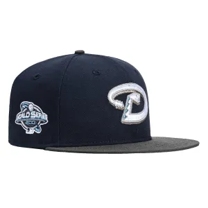 New Era 59Fifty Arizona Diamondbacks 2001 World Series Patch D Hat - Navy. Graphite